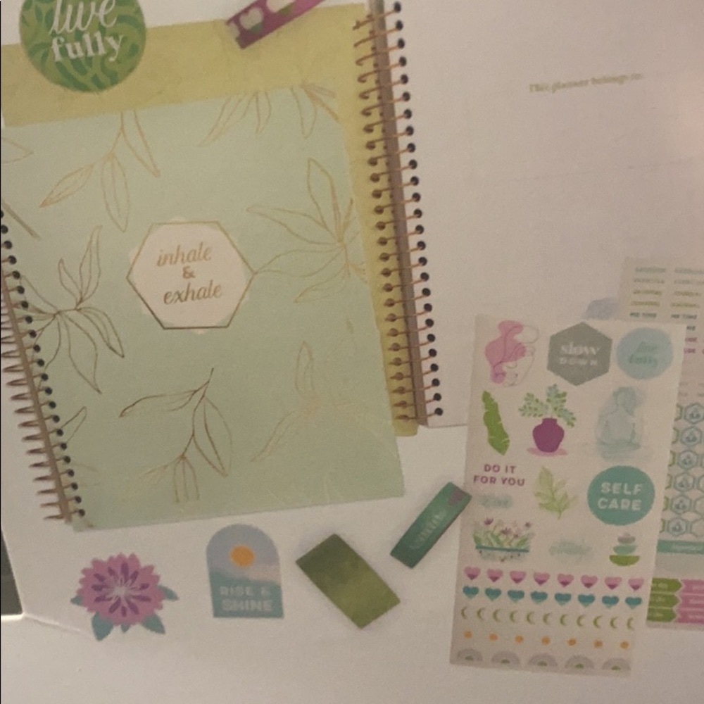 Not for sale…..sold…..NWT…. Recollections wellness planner w/ 174 pieces - Picture 4 of 5